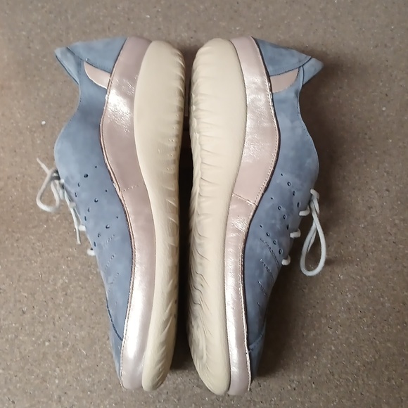 NAOT Kumara Feathery Blue Nubuck Stardust lace up shoes - Picture 7 of 11